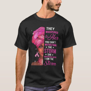Ich bin die Storm Melanin Frau Black History Queen T-Shirt