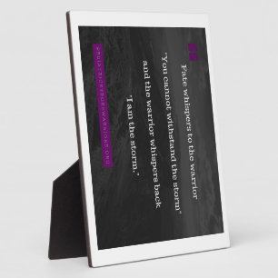 Ich bin die Storm-Sammlung Fotoplatte