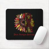 Ich bin die Sturm-Sonnenblumen-Leopard-Hirn-Aneury Mousepad (Mit Mouse)