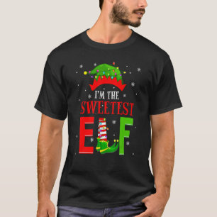 Ich bin die süßeste Elf-Weihnachtself-Matchingfami T-Shirt