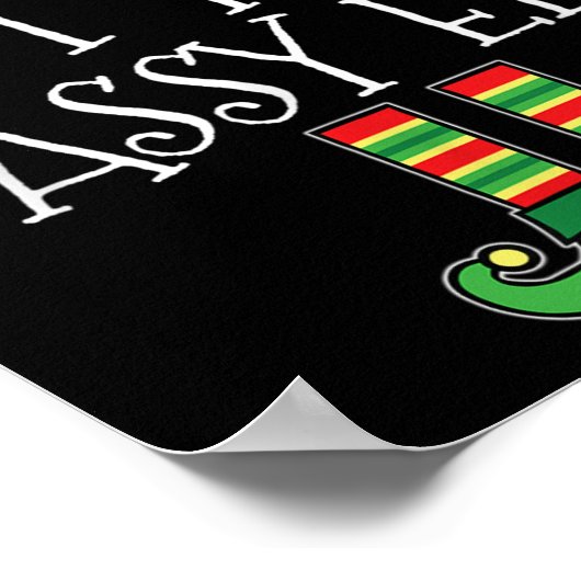 Ich bin die Sy Elf Matching Family Group Weihnacht Poster (Ecke)