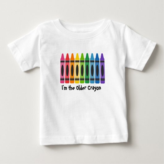 Ich bin die T - Shirt-Matching-Familie der älteren Baby T-shirt (Vorderseite)