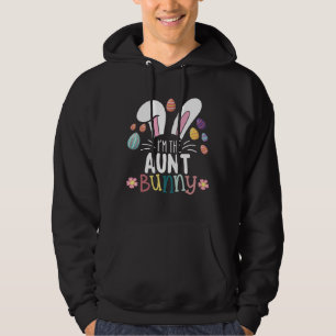 Ich bin die Tante Bunny Oster-Familien-Matching Hoodie