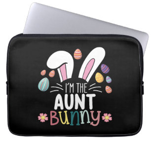 Ich bin die Tante Bunny Oster-Familien-Matching Laptopschutzhülle