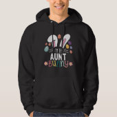 Ich bin die Tante-Bunny-Osterfamilie, die passt Hoodie (Vorderseite)
