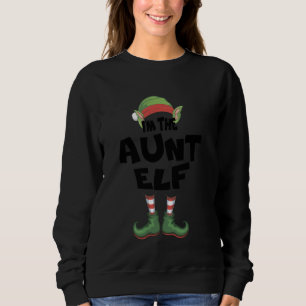 Ich bin die Tante-Elf-Weihnachtsmannschaft für die Sweatshirt