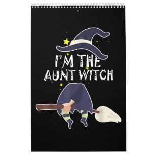 Ich bin die Tante Hexe Halloween Kostüme Geschenke Kalender