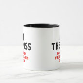 Ich bin die Tasse des Boss-Kaffees (Zentrum)