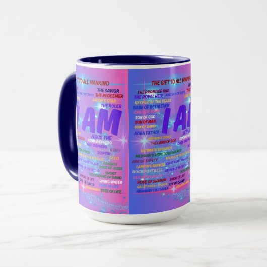 Ich bin die Tasse des Geschenkkaffees (Vorderseite Links)