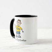 Ich bin die Tasse des großen Bruders (Vorderseite Links)