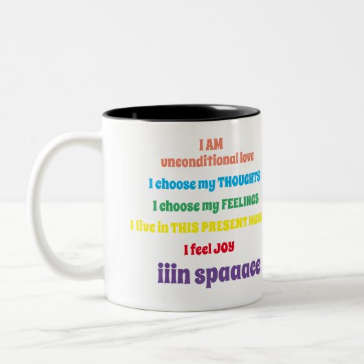 ICH BIN DIE Tasse FÜR DEN RAUM (Links)