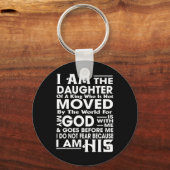 Ich bin die Tochter eines Königs Schlüsselanhänger (Vorderseite)