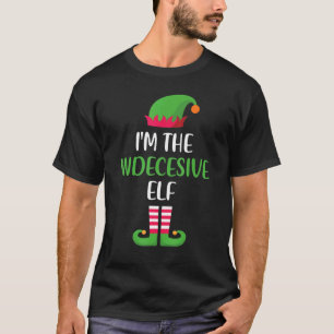 Ich bin die unentschlossene Elf Weihnachtsfamilie, T-Shirt