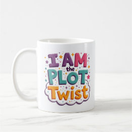 Ich bin die unerwartete Wendung Bunte Kaffeetasse
