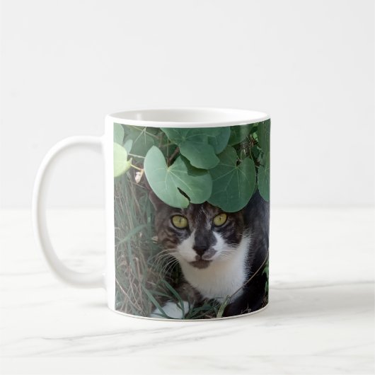 Ich bin die unsichtbare Katze Kaffeetasse (Links)