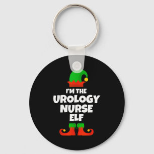 Ich bin die Urologie-Krankenschwester-Elf-Familien Schlüsselanhänger