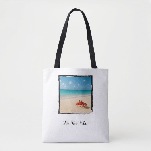 Ich bin die Vibe - Solo Crab Tasche (Vorderseite)