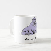 Ich bin die Walross-Tasse Kaffeetasse (Vorderseite Links)