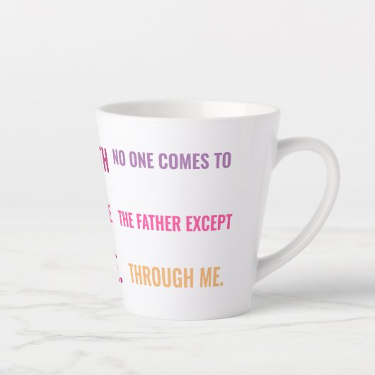 Ich bin die "Way Latte"-Tasse in hellen Farben Milchtasse (Rechts)