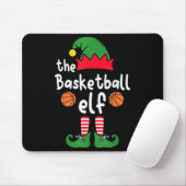 Ich bin die Weihnachtsfamilie der Basketball-Elf,  Mousepad (Mit Mouse)