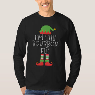 Ich bin die Weihnachtsfamilie der Bourbon-Elf, die T-Shirt