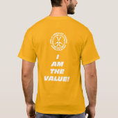 Ich bin die Wertschöpfung T-Shirt (Rückseite)