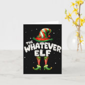 Ich bin die Whatever-Elfen-Familie, passende Grupp Karte (Gelbe Blume)