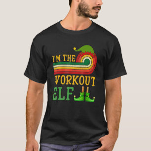 Ich bin die Workout-Elfe Matching-Gruppen-Weihnach T-Shirt