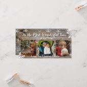 Ich bin die wunderbarste Zeit des Jahres Karte (Vorderseite/Rückseite Beispiel)