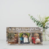 Ich bin die wunderbarste Zeit des Jahres Karte (Stehend Vorderseite)