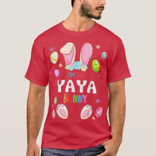 Ich bin die Yaya Bunny-Osterparty passende Familie T-Shirt
