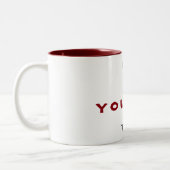 ICH BIN DIE ***YOUNGER*** ZWEI "TASSE" ZWEIFARBIGE TASSE (Links)