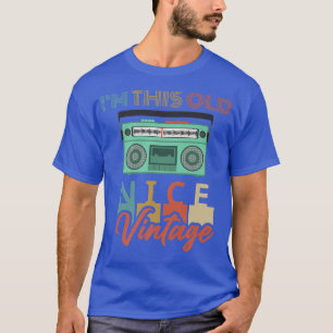 Ich bin diese alte Bombenbox nettes Vintage-Radio T-Shirt
