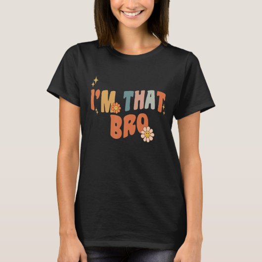 Ich bin diese Halbschwester Weibchen Unglaublich w T-Shirt (Vorderseite)