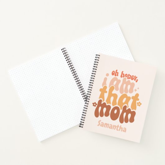 Ich bin diese Mama Notizblock (Innenseite)