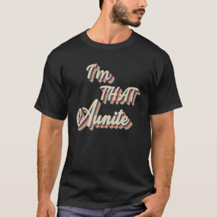 Ich bin diese Tante  Beste Tante Vintage Süße Neug T-Shirt