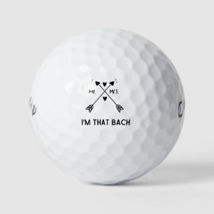 "'Ich bin dieser Bach'-Junggesellinnenabschied Ges Golfball