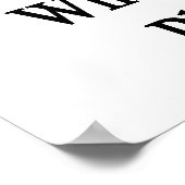 Ich bin dieser hübsche Mann, der Physik Liebe Poster (Ecke)