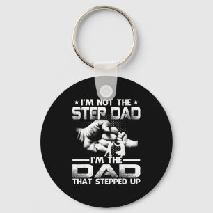 Ich bin dieser nicht Stiefvater Dad trat auf Schlüsselanhänger