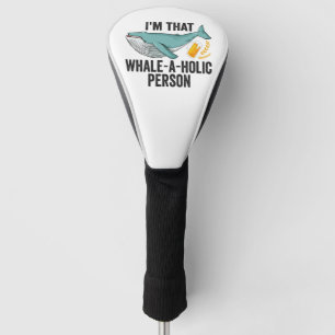 Ich bin dieser Wal eine holische Person Funny Whal Golf Headcover