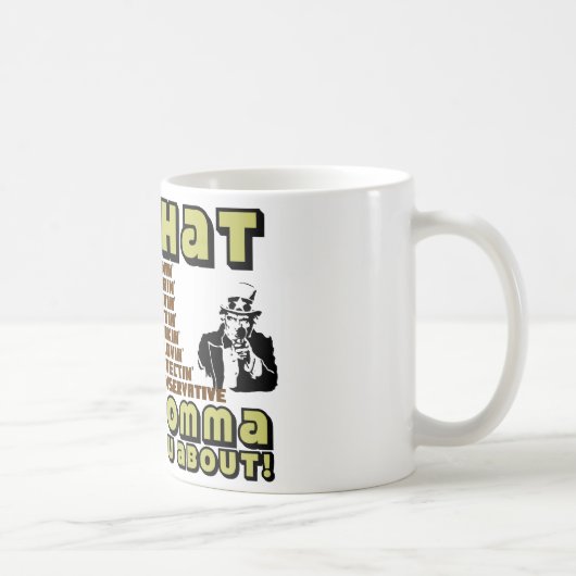 Ich bin dieses konservative…. kaffeetasse (Rechts)