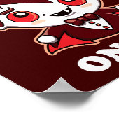 Ich bin dir Betrunken | Niedliche Vampire-Liebe Poster (Ecke)