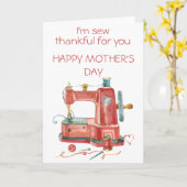 Ich bin dir dankbar für den Muttertag Karte (Gelbe Blume)