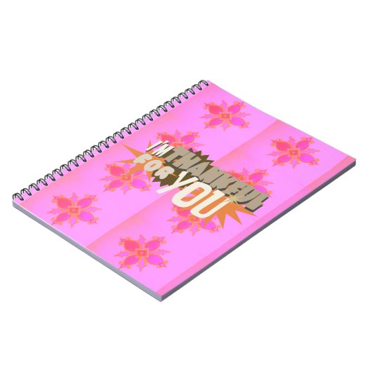 Ich bin dir dankbar notizblock (Linke Seite)