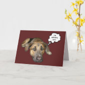 Ich bin dir vermisst! karte (Gelbe Blume)