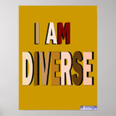 Ich bin Diverse Poster (Vorne)