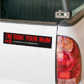 Ich bin DOiN Ihr M0M, =3, Autoaufkleber (Auf Lkw)