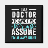 Ich bin Doktor, um Zeit Retten. Nehmen wir einfach Magnet (Vorne)