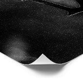 Ich bin Doom Fraktal Skull Poster (Ecke)