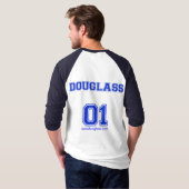 Ich bin Douglass | Überwachungs-St.-Uni-Shirt T-Shirt (Schwarz voll)